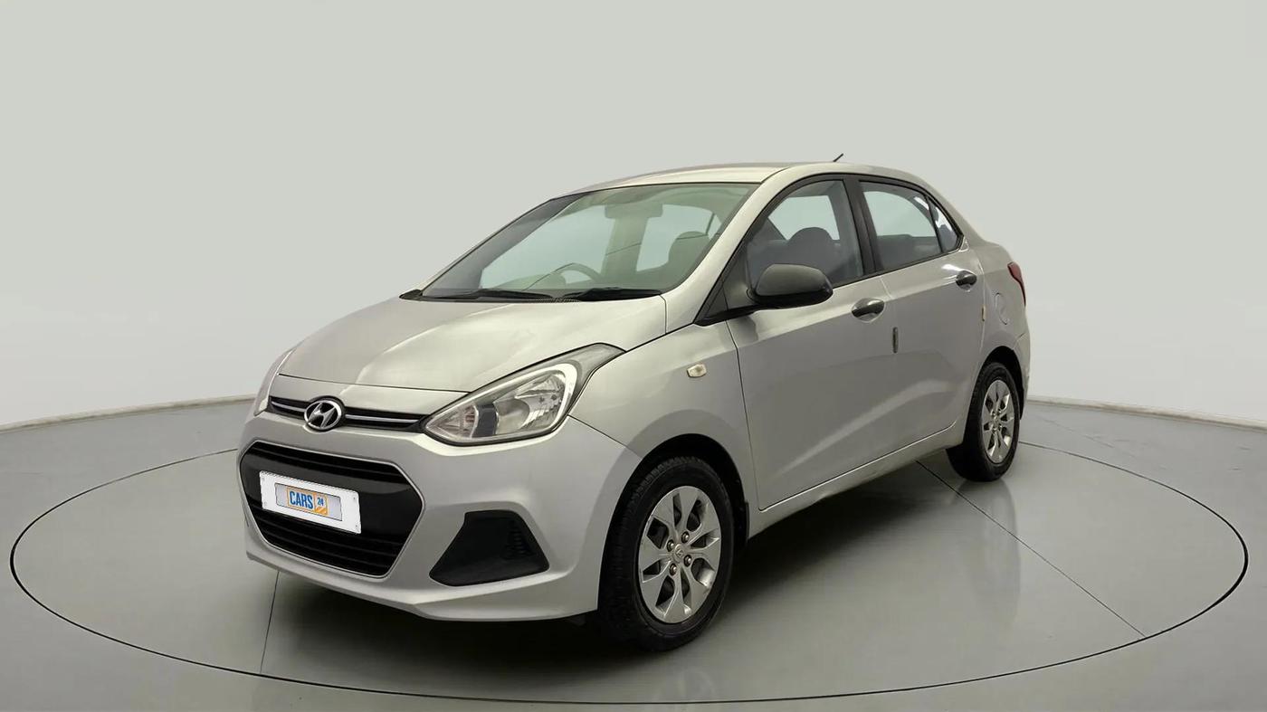 2015 Hyundai Xcent BASE 1.2, Petrol, Manual, 79,600 km, Left Front Diagonal