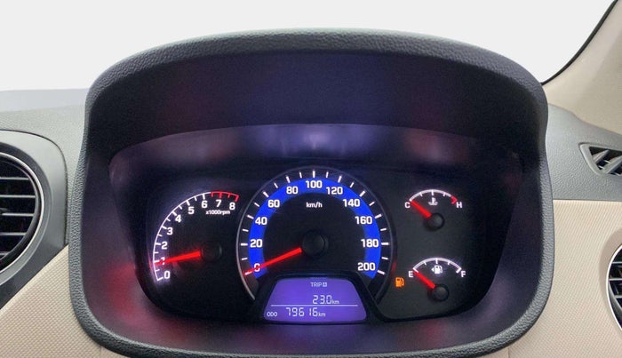 2015 Hyundai Xcent BASE 1.2, Petrol, Manual, 79,600 km, Odometer Image