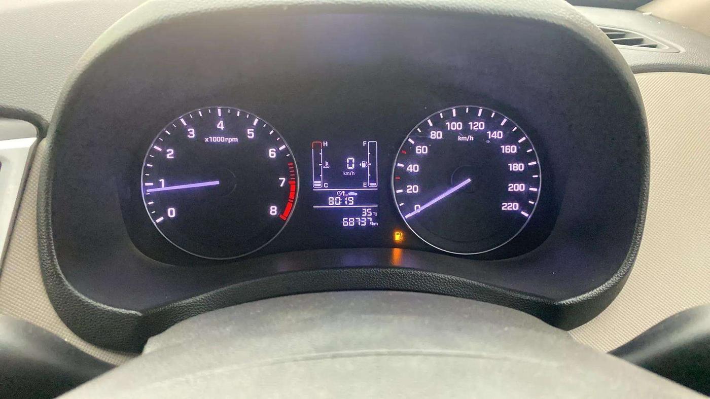 2017 Hyundai Creta E 1.6 PETROL, Petrol, Manual, 68,734 km, Odometer Image