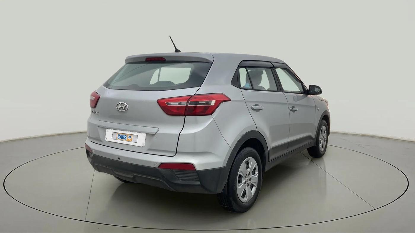 2017 Hyundai Creta E 1.6 PETROL, Petrol, Manual, 68,734 km, Right Back Diagonal