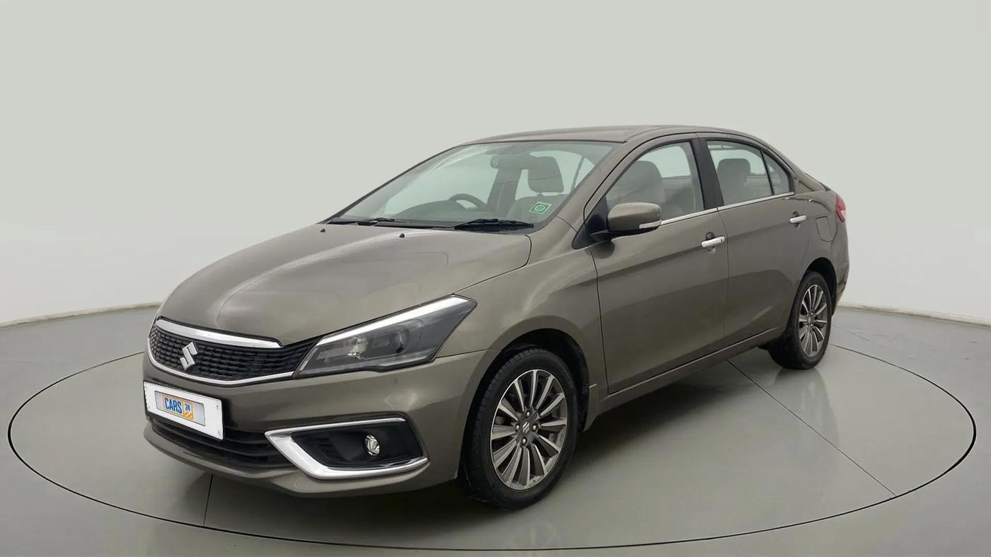 2018 Maruti Ciaz ALPHA 1.5 SHVS PETROL, Petrol, Manual, 22,154 km, Left Front Diagonal