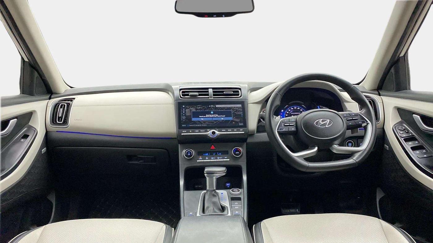 2022 Hyundai Creta SX (O) AT 1.5 DIESEL, Diesel, Automatic, 28,657 km, Dashboard