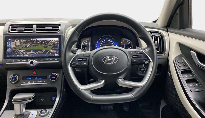 2022 Hyundai Creta SX (O) AT 1.5 DIESEL, Diesel, Automatic, 28,657 km, Steering Wheel Close Up