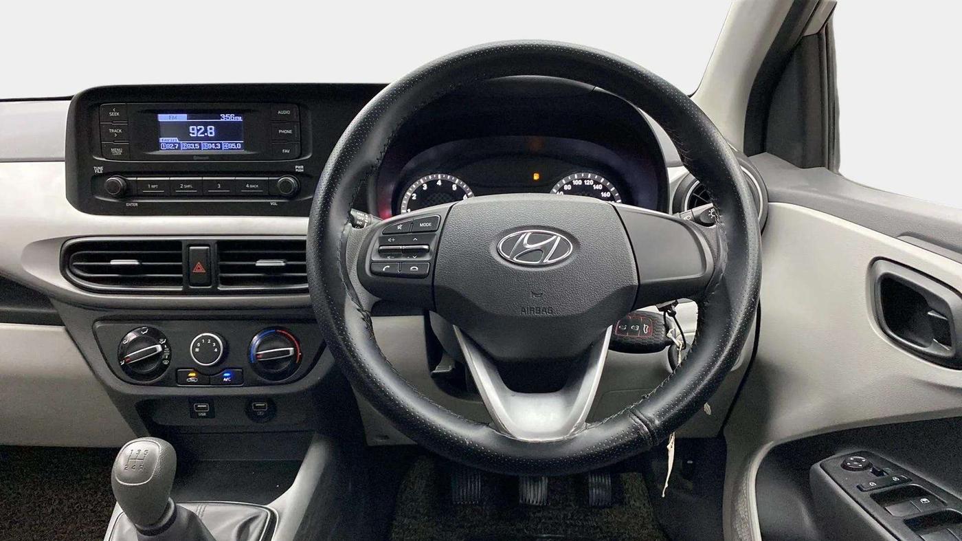 2020 Hyundai GRAND I10 NIOS MAGNA 1.2 KAPPA VTVT, Petrol, Manual, 18,742 km, Steering Wheel Close Up