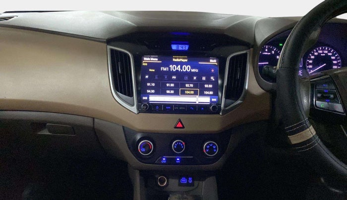 2017 Hyundai Creta E PLUS 1.6 PETROL, Petrol, Manual, 1,02,078 km, Air Conditioner