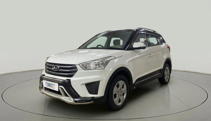 2017 Hyundai Creta E PLUS 1.6 PETROL, Petrol, Manual, 1,02,078 km, Left Front Diagonal
