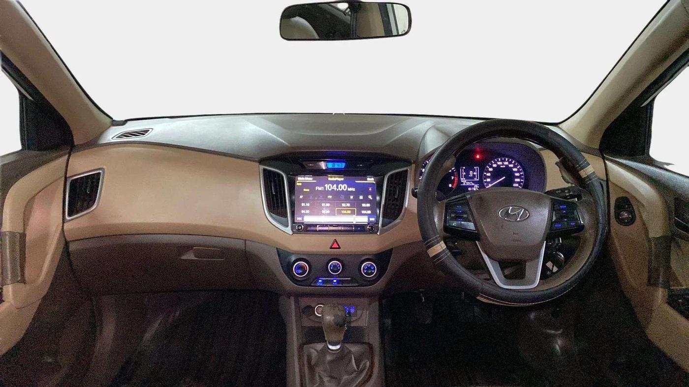 2017 Hyundai Creta E PLUS 1.6 PETROL, Petrol, Manual, 1,02,078 km, Dashboard