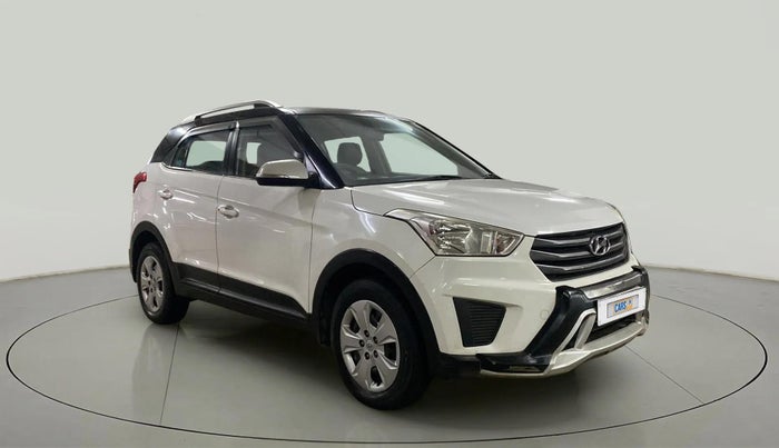 2017 Hyundai Creta E PLUS 1.6 PETROL, Petrol, Manual, 1,02,078 km, Right Front Diagonal