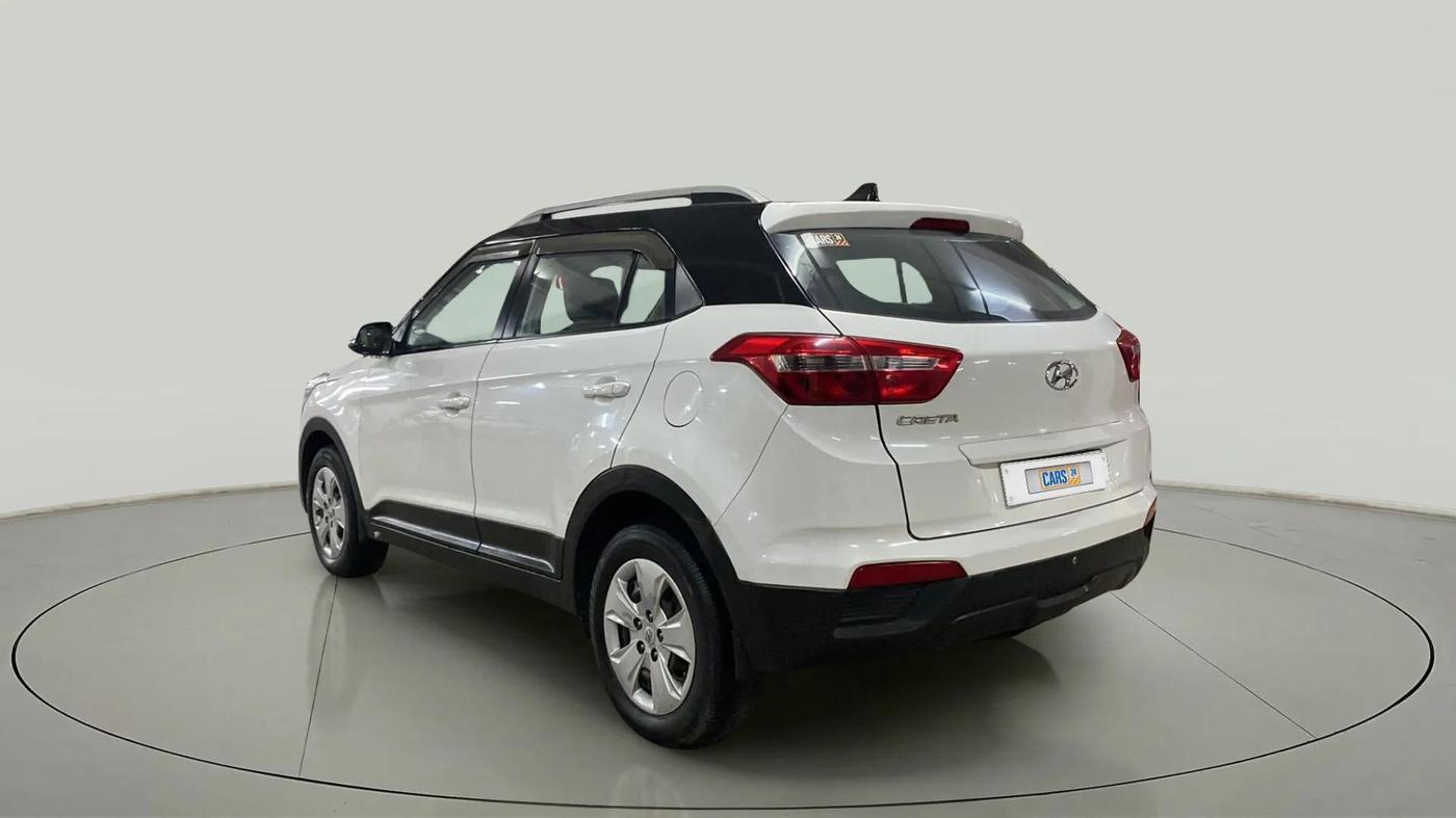 2017 Hyundai Creta E PLUS 1.6 PETROL, Petrol, Manual, 1,02,078 km, Left Back Diagonal