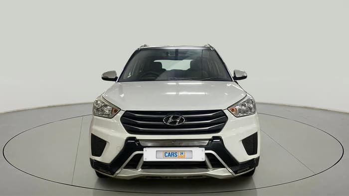2017 Hyundai Creta E PLUS 1.6 PETROL, Petrol, Manual, 1,02,078 km, Front