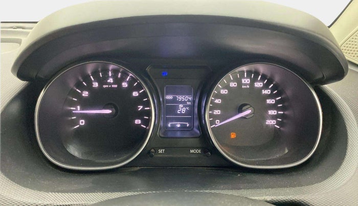 2018 Tata TIGOR XZ PLUS PETROL, Petrol, Manual, 79,605 km, Odometer Image