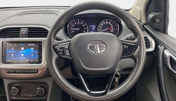 2018 Tata TIGOR XZ PLUS PETROL, Petrol, Manual, 79,605 km, Steering Wheel Close Up