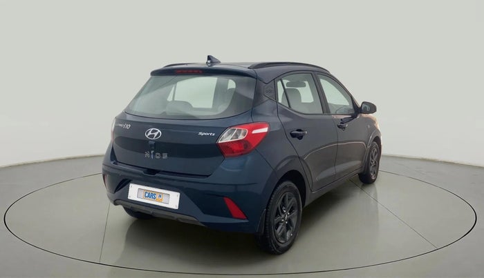 2019 Hyundai GRAND I10 NIOS SPORTZ AMT 1.2 KAPPA VTVT, Petrol, Automatic, 36,788 km, Right Back Diagonal