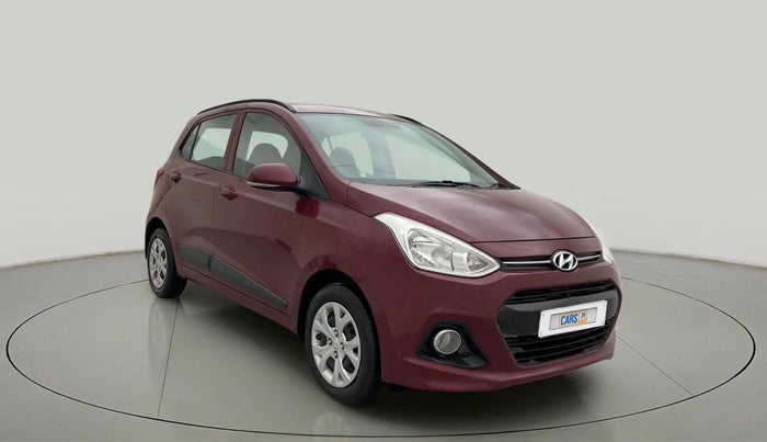 2016 Hyundai Grand i10 SPORTZ 1.2 KAPPA VTVT, Petrol, Manual, 63,523 km, Right Front Diagonal