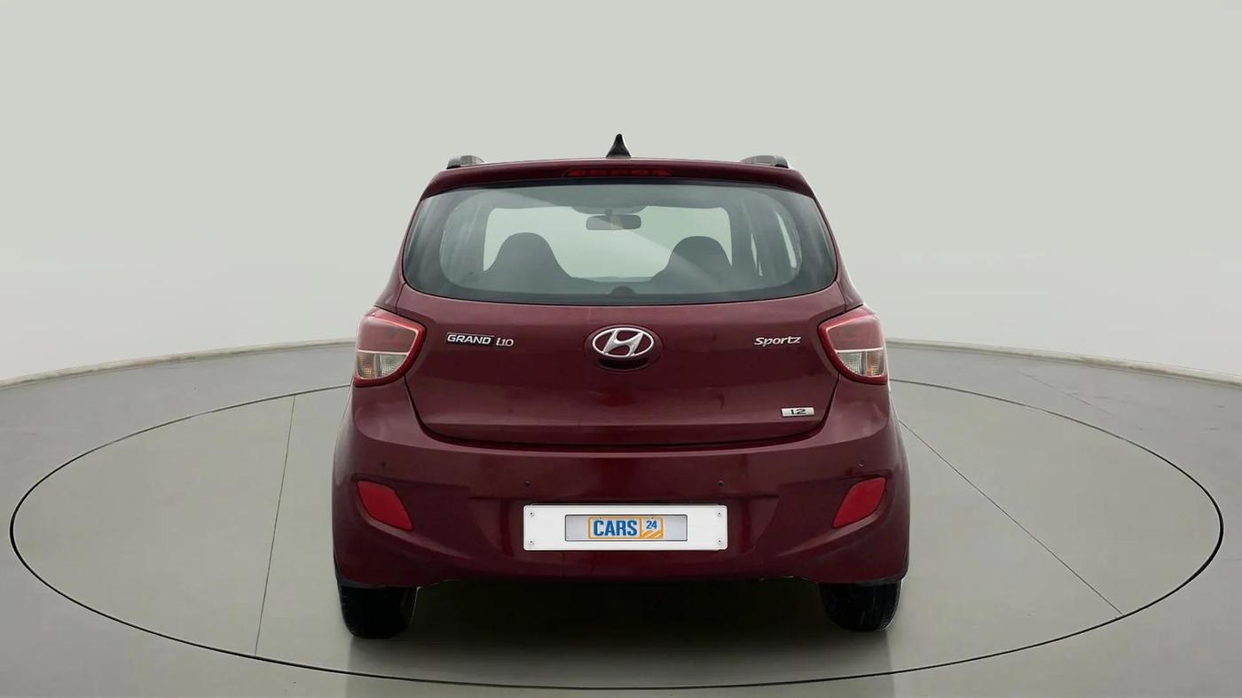 2016 Hyundai Grand i10 SPORTZ 1.2 KAPPA VTVT, Petrol, Manual, 63,523 km, Back/Rear