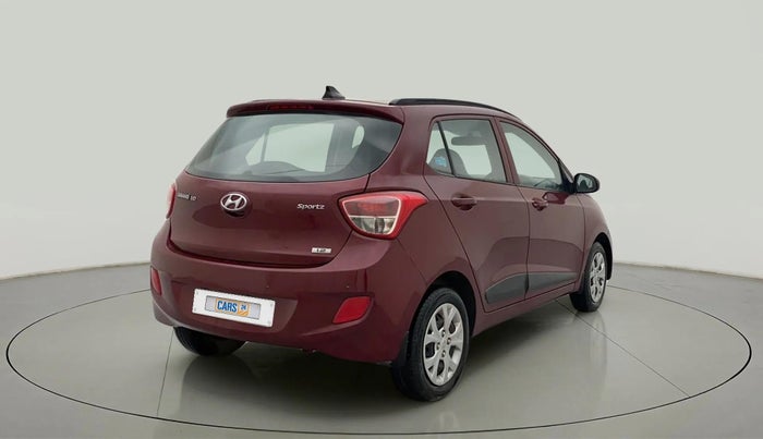 2016 Hyundai Grand i10 SPORTZ 1.2 KAPPA VTVT, Petrol, Manual, 63,523 km, Right Back Diagonal