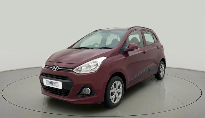 2016 Hyundai Grand i10 SPORTZ 1.2 KAPPA VTVT, Petrol, Manual, 63,523 km, Left Front Diagonal