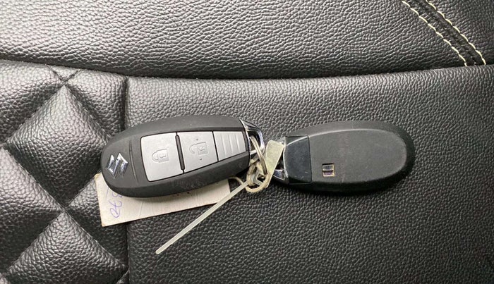 2018 Maruti Baleno ALPHA CVT PETROL 1.2, Petrol, Automatic, 62,637 km, Key Close Up