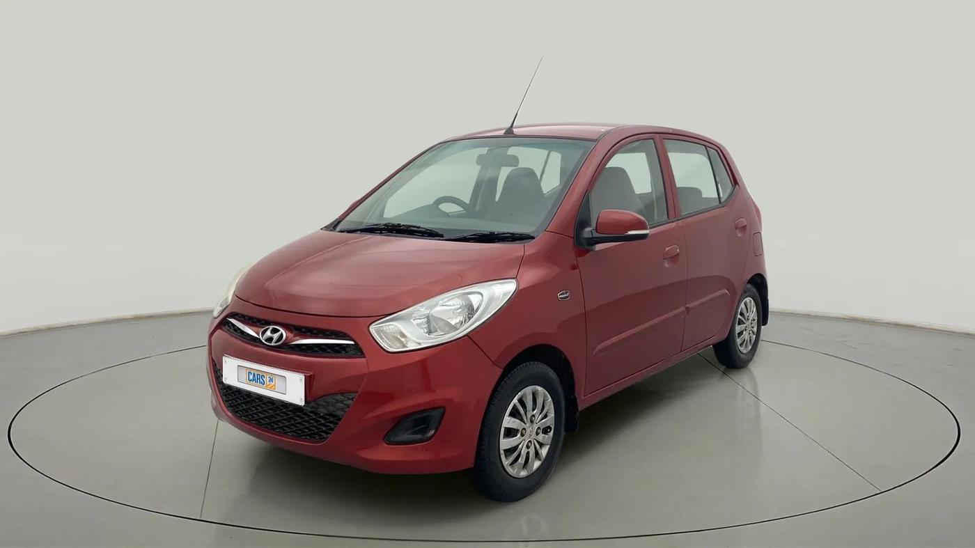 2013 Hyundai i10 SPORTZ 1.2 AT, Petrol, Automatic, 70,354 km, Left Front Diagonal