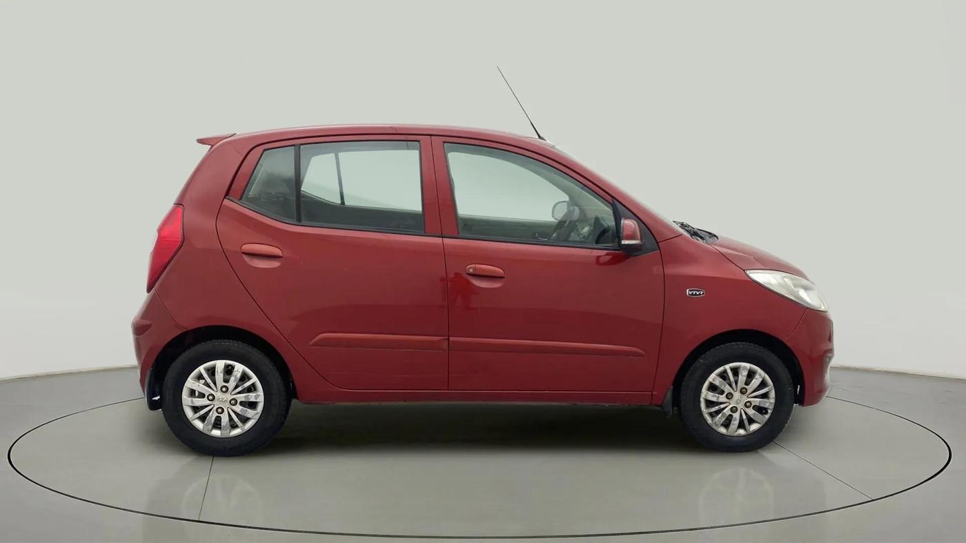 2013 Hyundai i10 SPORTZ 1.2 AT, Petrol, Automatic, 70,354 km, Right Side View