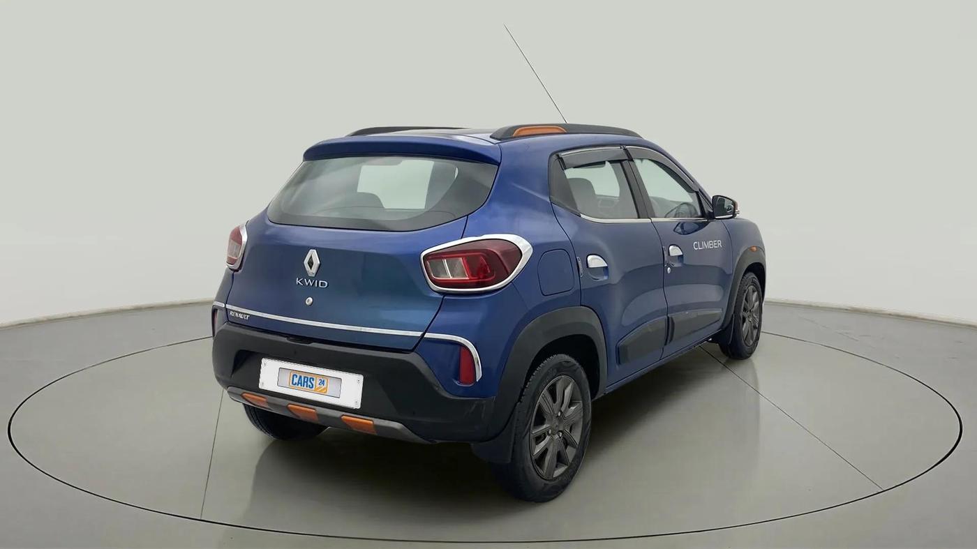 2021 Renault Kwid CLIMBER 1.0 (O), Petrol, Manual, 49,357 km, Right Back Diagonal