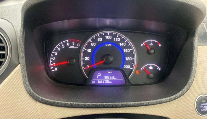2016 Hyundai Grand i10 ASTA (O) AT 1.2 KAPPA VTVT, Petrol, Automatic, 62,310 km, Odometer Image