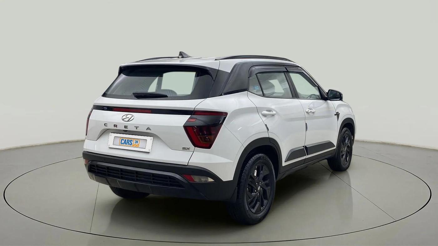 2023 Hyundai Creta SX 1.5 PETROL, Petrol, Manual, 6,355 km, Right Back Diagonal