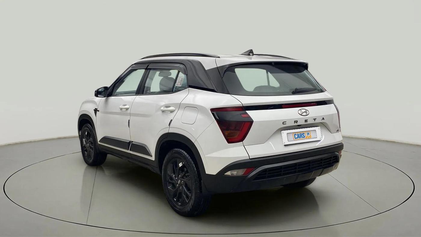 2023 Hyundai Creta SX 1.5 PETROL, Petrol, Manual, 6,355 km, Left Back Diagonal