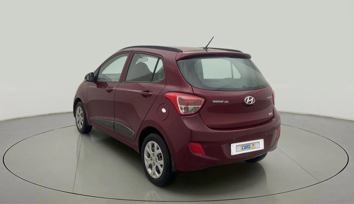 2015 Hyundai Grand i10 SPORTZ 1.2 KAPPA VTVT, Petrol, Manual, 46,565 km, Left Back Diagonal