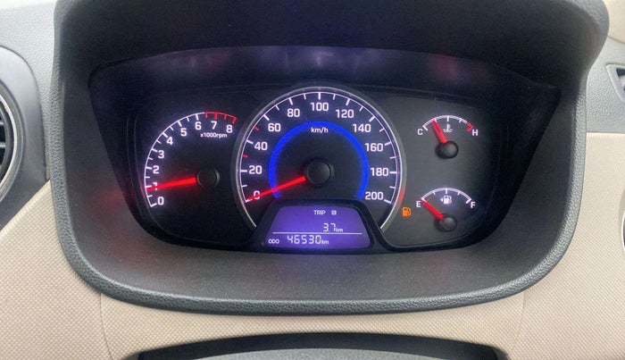 2015 Hyundai Grand i10 SPORTZ 1.2 KAPPA VTVT, Petrol, Manual, 46,565 km, Odometer Image