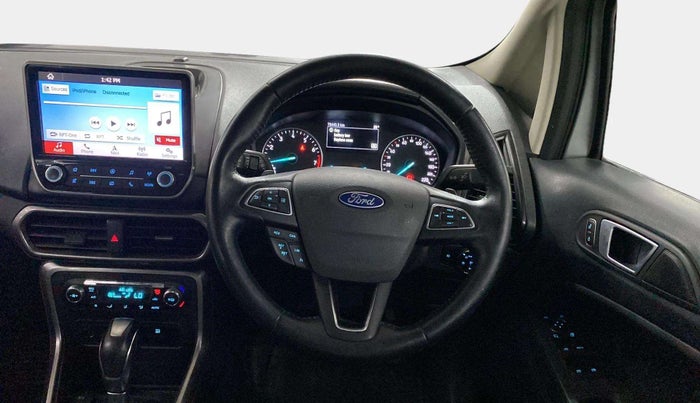 2019 Ford Ecosport TITANIUM + 1.5L PETROL AT, Petrol, Automatic, 78,648 km, Steering Wheel Close Up