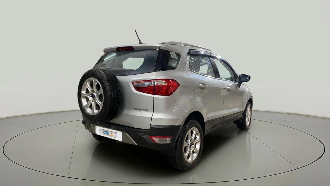 2019 Ford Ecosport TITANIUM + 1.5L PETROL AT, Petrol, Automatic, 78,648 km, Right Back Diagonal