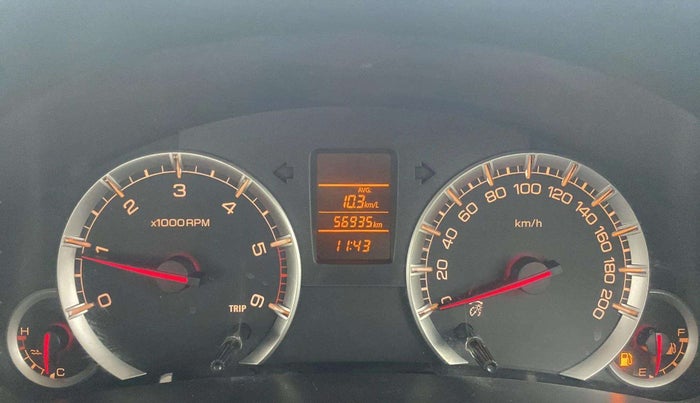 2016 Maruti Swift Dzire VDI ABS, Diesel, Manual, 56,908 km, Odometer Image