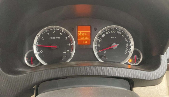 2014 Maruti Swift Dzire VXI, Petrol, Manual, 50,736 km, Odometer Image