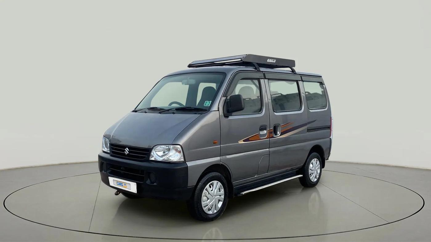 2019 Maruti Eeco 5 STR WITH A/C+HTR, Petrol, Manual, 30,474 km, Left Front Diagonal