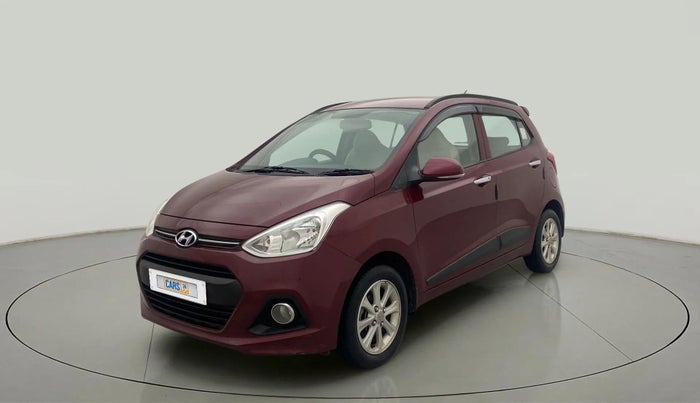 2014 Hyundai Grand i10 ASTA AT 1.2 KAPPA VTVT, Petrol, Automatic, 17,082 km, Left Front Diagonal
