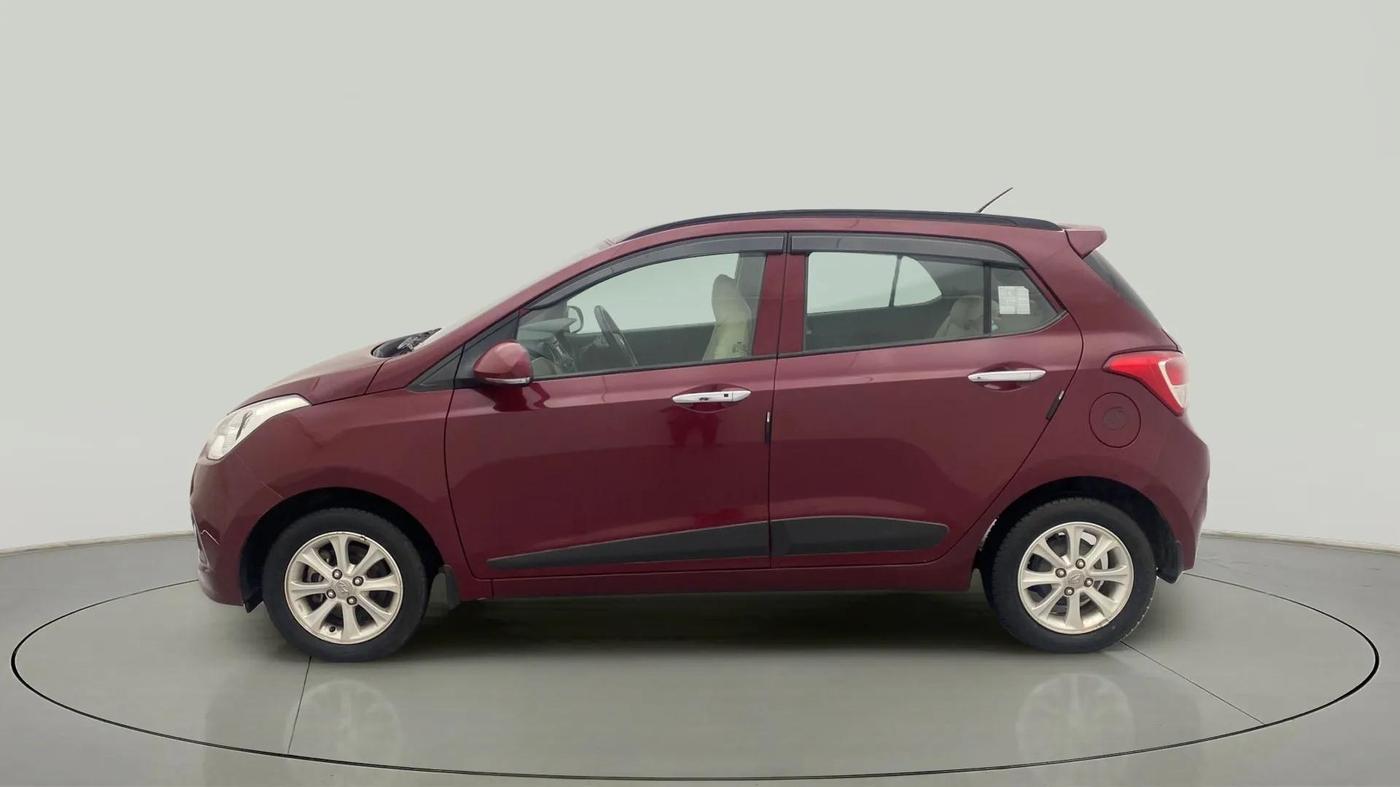 2014 Hyundai Grand i10 ASTA AT 1.2 KAPPA VTVT, Petrol, Automatic, 17,082 km, Left Side