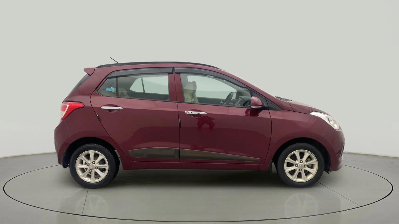 2014 Hyundai Grand i10 ASTA AT 1.2 KAPPA VTVT, Petrol, Automatic, 17,082 km, Right Side View