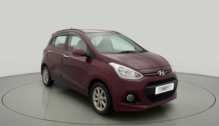 2014 Hyundai Grand i10 ASTA AT 1.2 KAPPA VTVT, Petrol, Automatic, 17,082 km, Right Front Diagonal