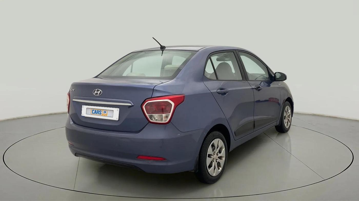 2015 Hyundai Xcent S 1.2, Petrol, Manual, 98,378 km, Right Back Diagonal
