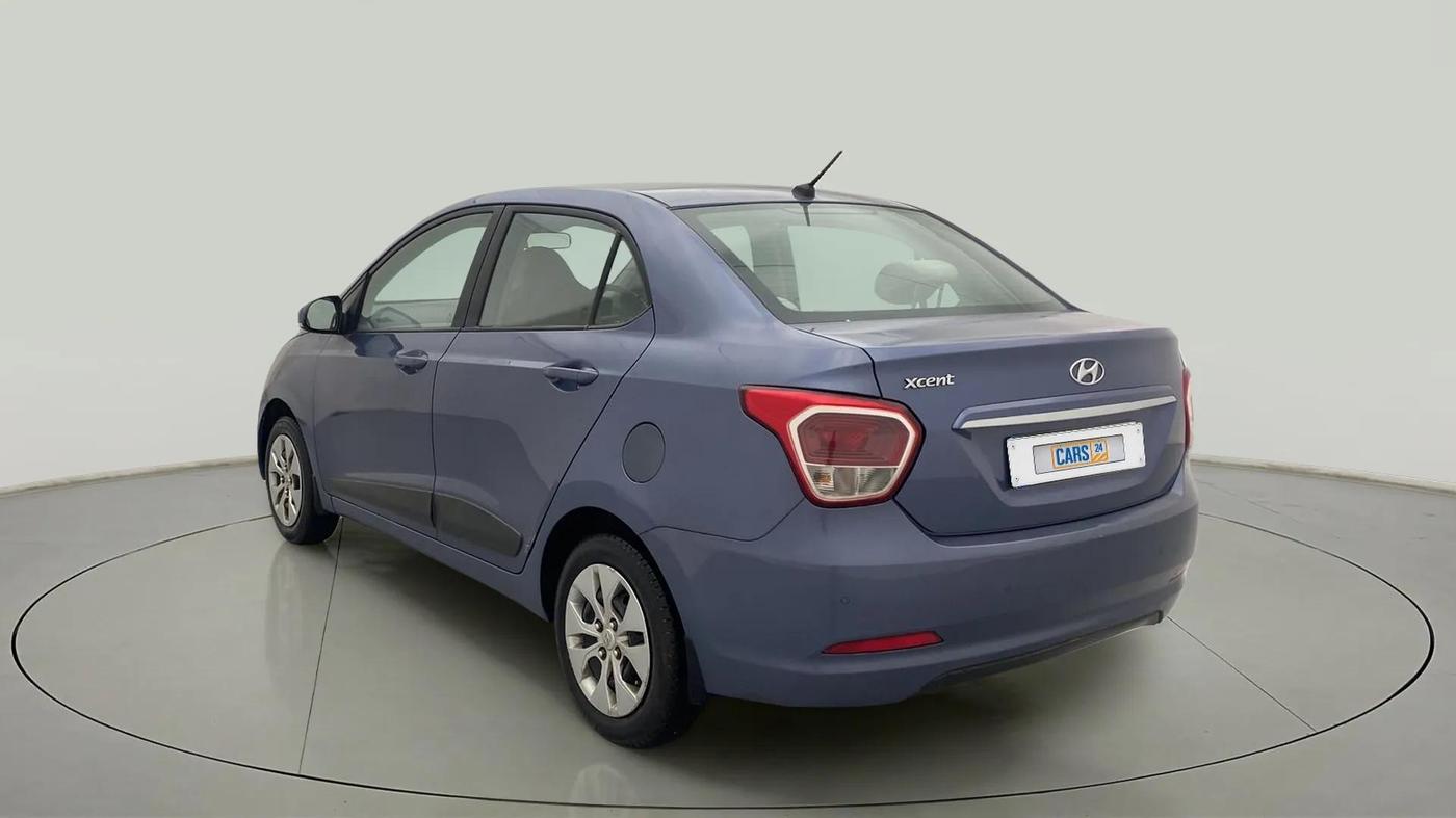 2015 Hyundai Xcent S 1.2, Petrol, Manual, 98,378 km, Left Back Diagonal