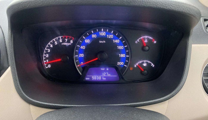 2015 Hyundai Xcent S 1.2, Petrol, Manual, 98,378 km, Odometer Image