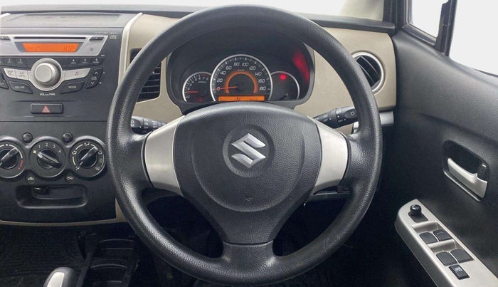 2016 Maruti Wagon R 1.0 VXI AMT, Petrol, Automatic, 17,816 km, Steering Wheel Close Up