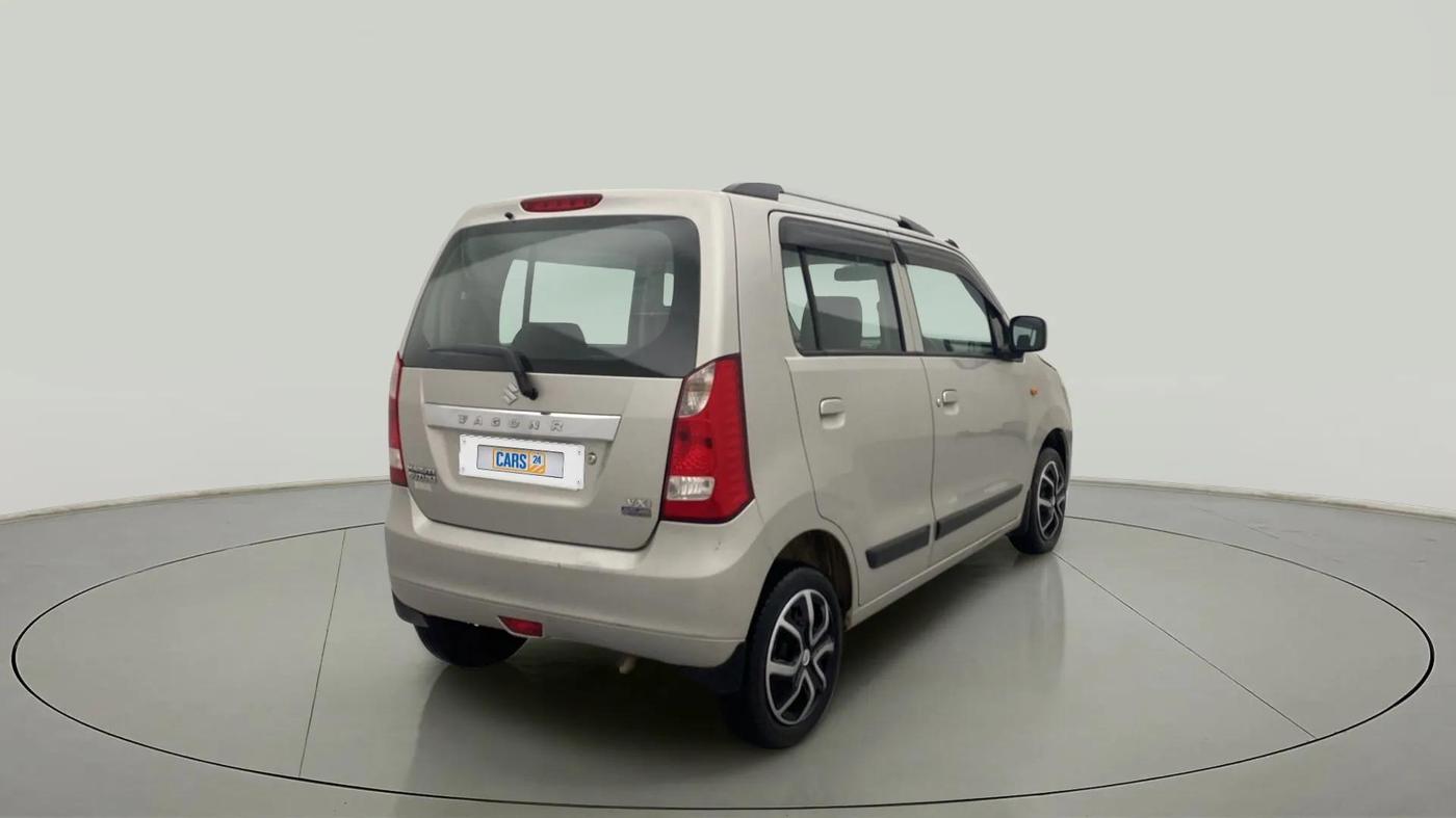 2016 Maruti Wagon R 1.0 VXI AMT, Petrol, Automatic, 17,816 km, Right Back Diagonal