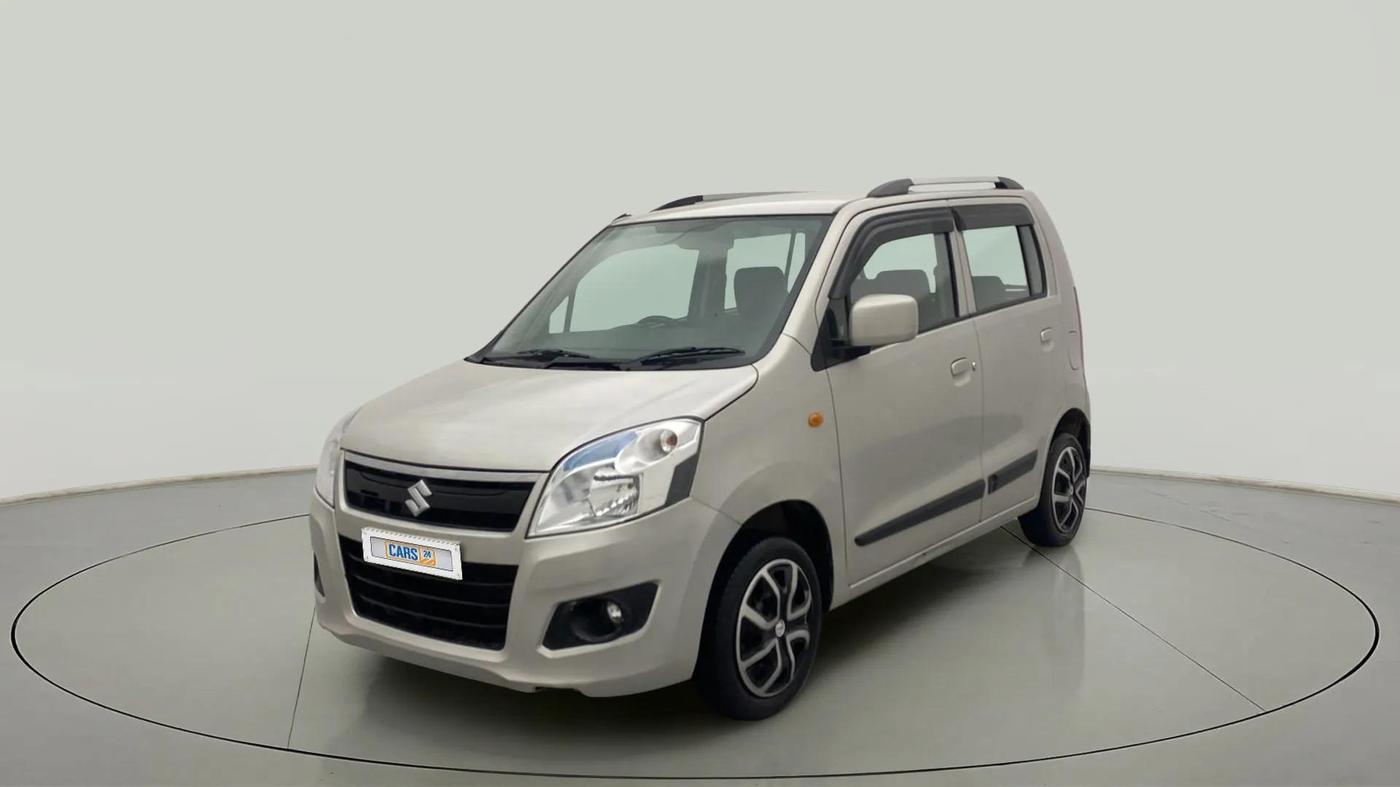 2016 Maruti Wagon R 1.0 VXI AMT, Petrol, Automatic, 17,816 km, Left Front Diagonal