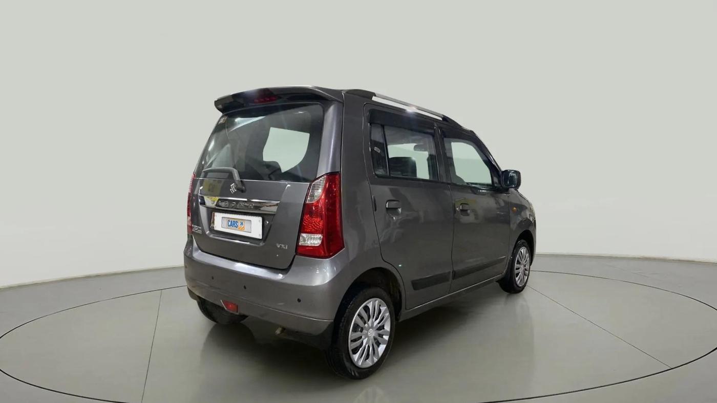 2014 Maruti Wagon R 1.0 VXI, Petrol, Manual, 49,862 km, Right Back Diagonal