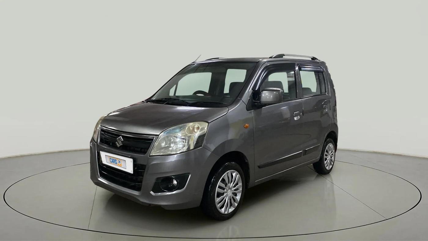 2014 Maruti Wagon R 1.0 VXI, Petrol, Manual, 49,862 km, Left Front Diagonal