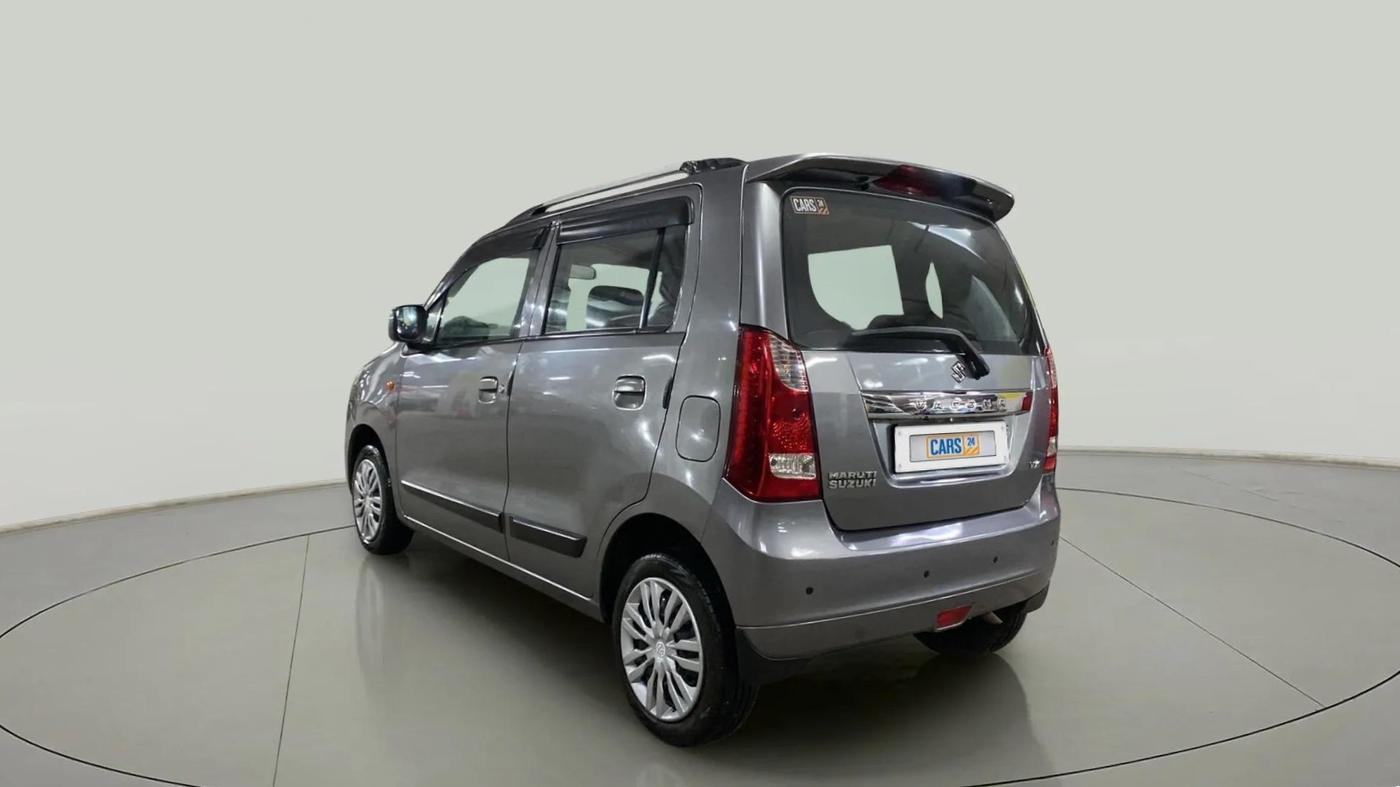 2014 Maruti Wagon R 1.0 VXI, Petrol, Manual, 49,862 km, Left Back Diagonal