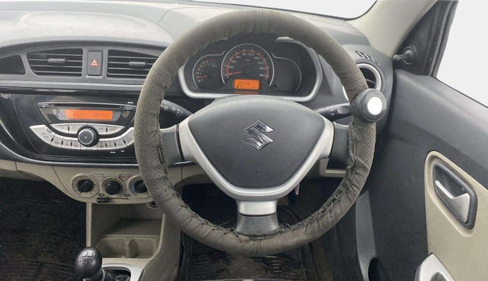 2015 Maruti Alto K10 VXI, Petrol, Manual, 39,526 km, Steering Wheel Close Up