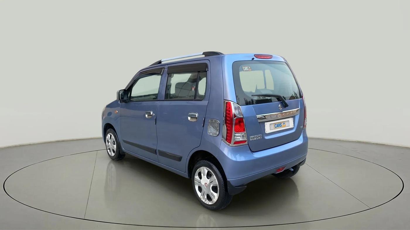 2018 Maruti Wagon R 1.0 VXI, Petrol, Manual, 66,222 km, Left Back Diagonal